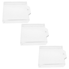 3 Pcs Alarm Protective Cover Electric Switch Protectors Emergency Stop Button