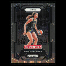 Monique Billings #19 2024 Panini Prizm Monopoly WNBA Dallas Wings Basketball NBA