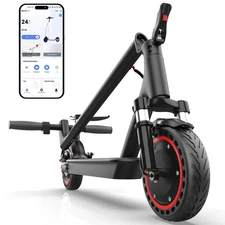 Fast 25MPH Dual-Shock E-Scooter - Perfect Urban Gift for Adults' Birthday & Xmas