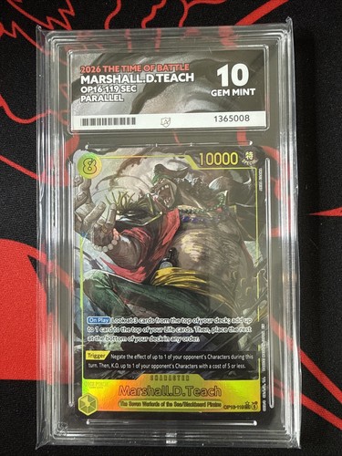 Marshall.D.Teach (Alternate Art) graded ACE 10 for sale on eBay