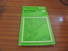 BEN ARMINE NC 62/72 1:25 000 PATHFINDER SERIES ORDNANCE SURVEY MAP 