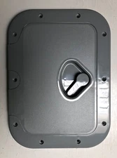 Nuova Rade Classic access/inspection hatch 275mm x 375mm grey - boat / caravan