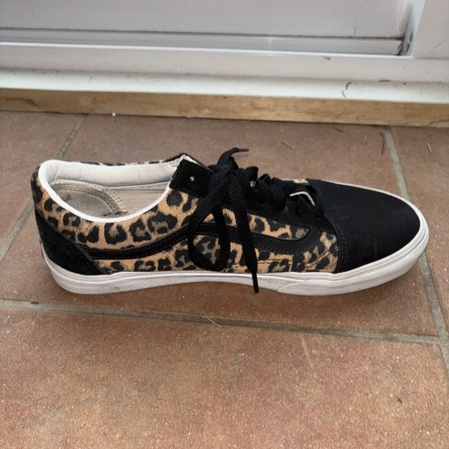 Vans Sneakers Cheetah print women Men Unisex size 10 - Picture 10 of 12