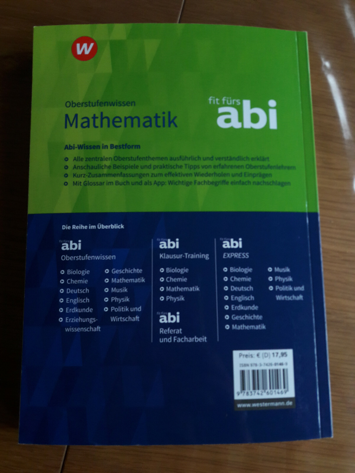Thumbnail - Fit Fürs Abi Mathematik Oberstufenwissen Westermann Isbn 9783742601469