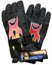 Boy's 3M Thinsulate Insulation 40 Gram Waterproof Winter Ski Gloves - Size 16-18