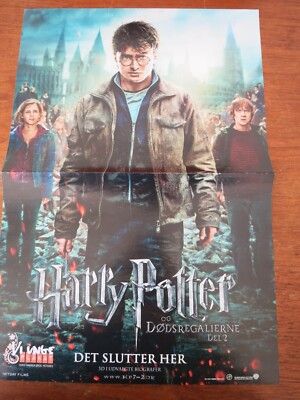 Nice Danish Poster HARRY POTTER Daniel Radcliffe / SELENS GOMEZ E115