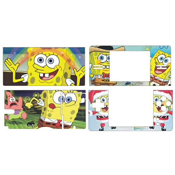 Sponge Bob Skin vinilo CALCOMANÍA Skin pegatina funda para Nintendo NDSL DS Lite T8 Foto 3 de 4