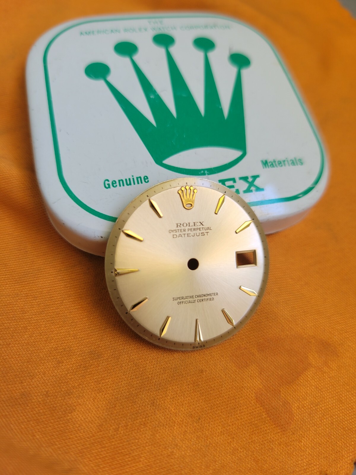 Vintage Rolex Datejust 1601 36mm Men's Watch with Spear Markers