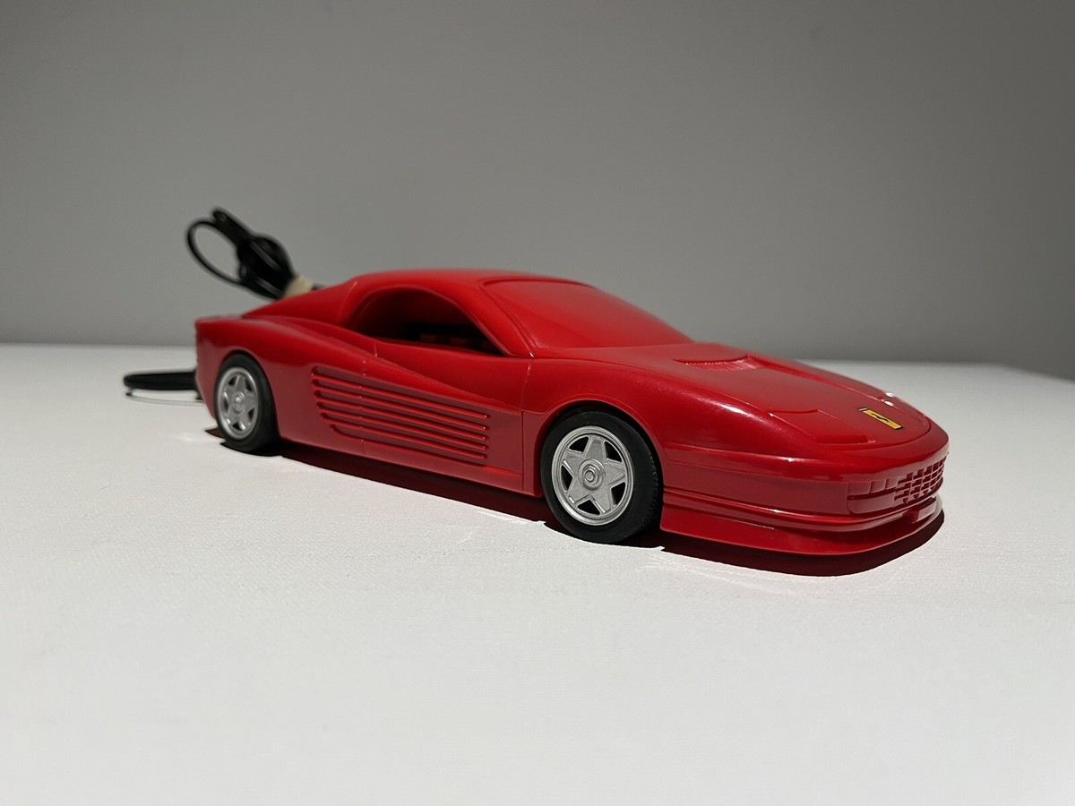Ferrari Testarossa 電話 Ferrari Testarossa 電話 Vintage Red Ferrari Testarossa Era