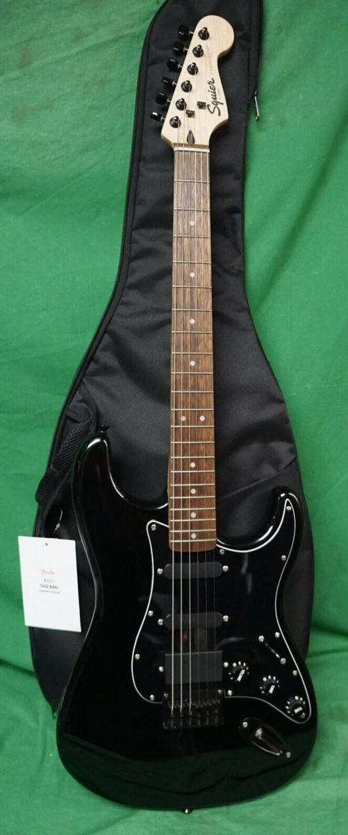 Squire By Fender Stratocaster Black 6 String Electric Guitar