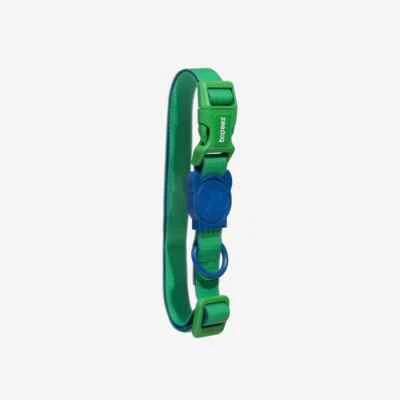 ZEE.DOG NeoPro Apex Green & Blue Dog Collar | Waterproof | Outdoor Resistant