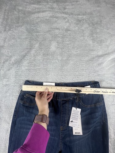 Judy Blue Jeans Womens Size 31 Slim Fit Pull On High Rise Stretch Pants New - 第 13/16 張圖片