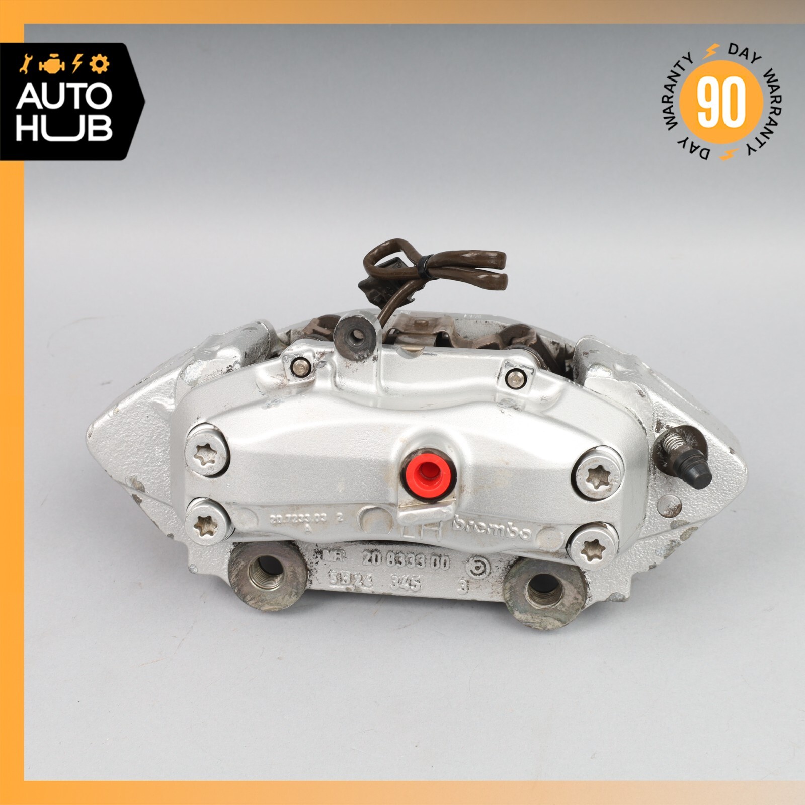 04-17 Maserati Quattroporte Front Left & Right Brake Caliper Calipers Set OEM