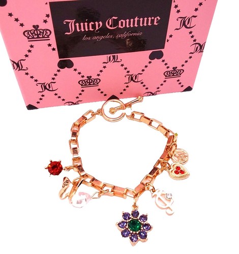 Juicy Couture Stella Swarovski Bracelet Watch Rainbow Ombre  display picture 1