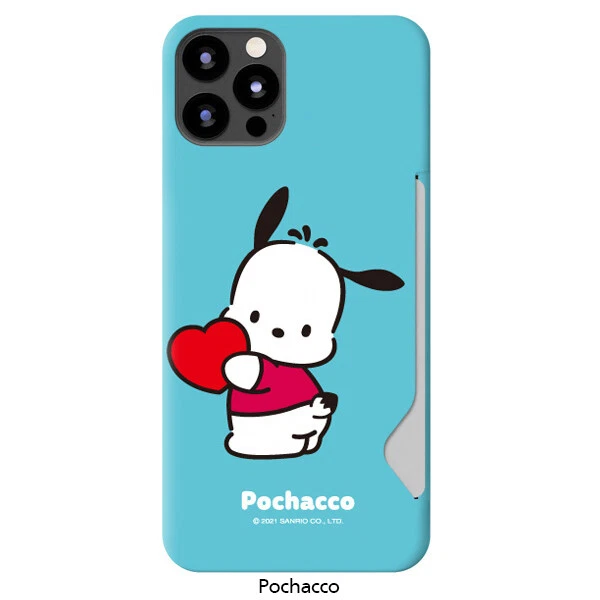 Pochacco Card Case Collection for iPhone 14 13 12 11 XS 7/8 SE Pro Max Plus - Image 3 of 4