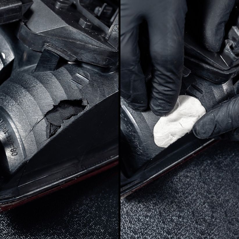 Stucco Epossidico K2 Mega Bond - Saldatura A Freddo Per Riparazioni Su Metallo, Legno, Plastica - Confezione 20g Plastica Liquida - Foto 6