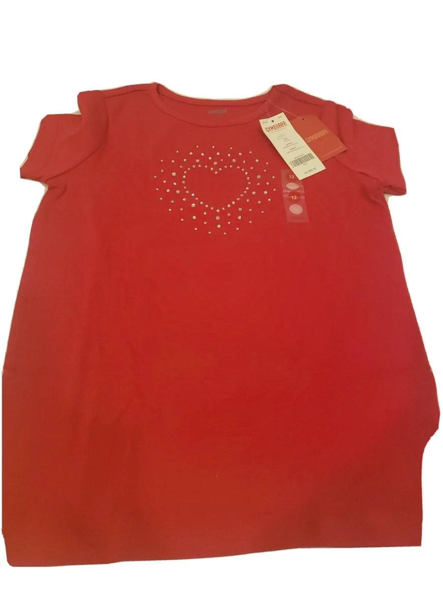 T-shirt Gymboree Manches Courtes Rouge - Taille 18-24 Mois - Neuf Avec étiquettes (NWT)