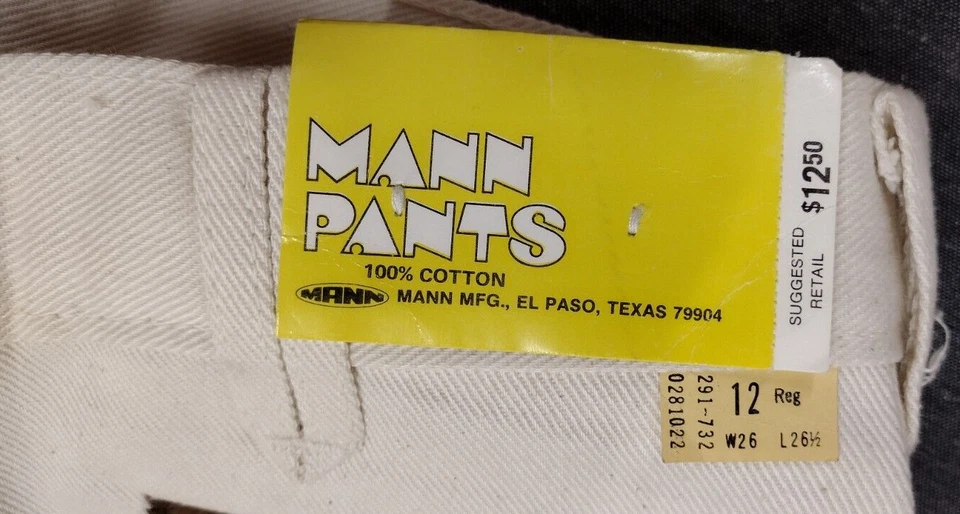 Pantalones HOMBRE MOD BOYS 12 BRADY BUNCH Partridge Family Era RARO STOCK MUERTO Foto 3 de 4