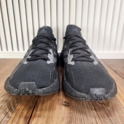 Adidas X9000L4 Boost Mens Sz 7.5 Core Black Running Active