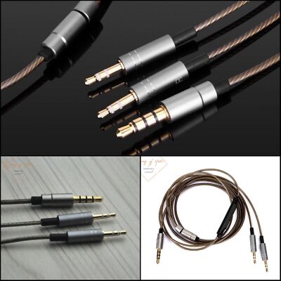 Audio Cable With Mic For 1MORE Triple Driver Over-Ear Headphones H1707