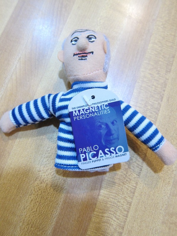 Pablo Picasso Magnetic Finger Puppet