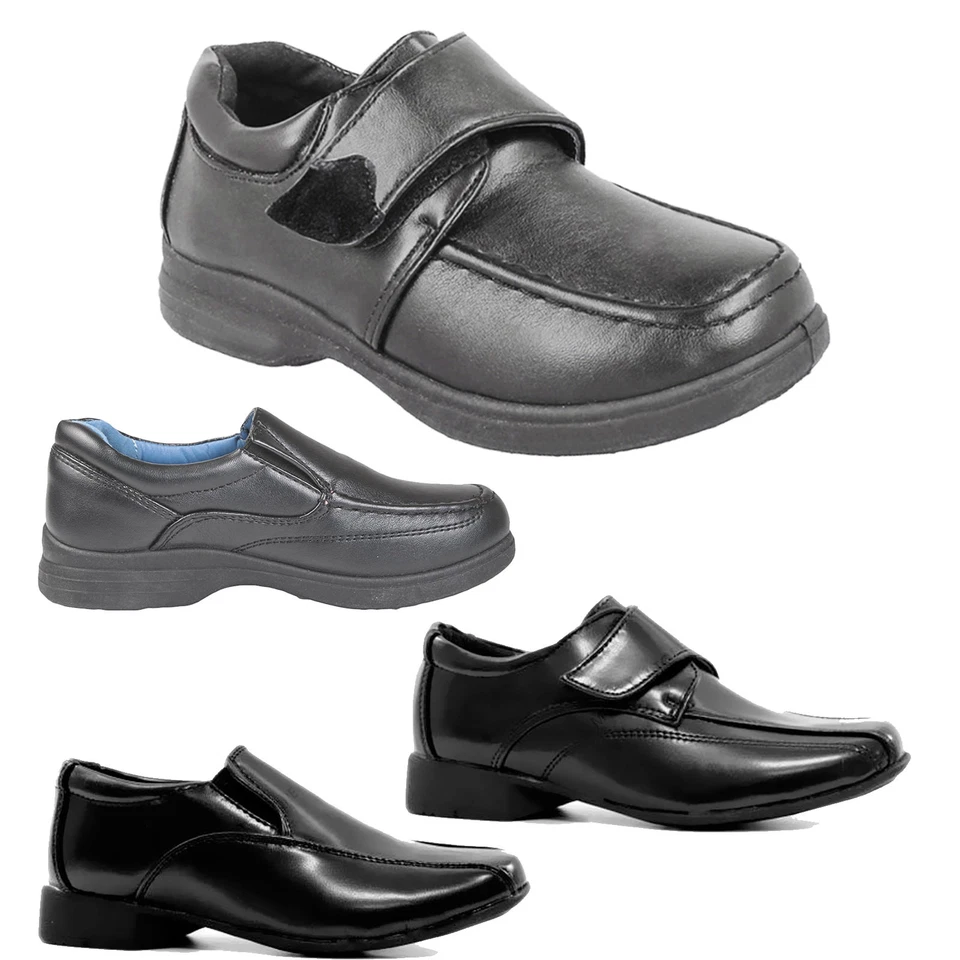 KINDER BACK TO SCHULE SCHUHE JUNGE FREIZEIT FORMELL SMART HOCHZEIT PARTY KLEID STIEFEL