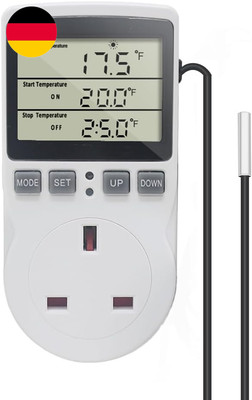 KETOTEK KT3100 Digitaler Thermostat Temperaturregler Steckdose 230V 16A Zeitscha