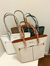 Michael Kors Women Ladies Medium Double Pocket Tote Shoulder Bag Handbag Purse