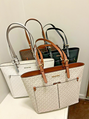 Michael Kors Women Ladies Medium Double Pocket Tote Shoulder Bag  