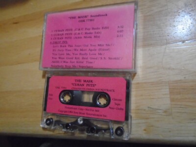 RARE PROMO Cuban Pete CASSETTE TAPE soundtrack The Mask JIM CARREY drop ins C&C