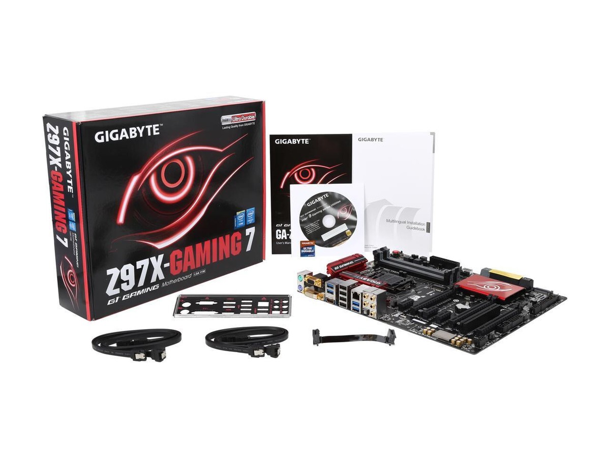 Gigabyte Technology GA-Z97X-GAMING 7, LGA 1150, Intel Motherboard