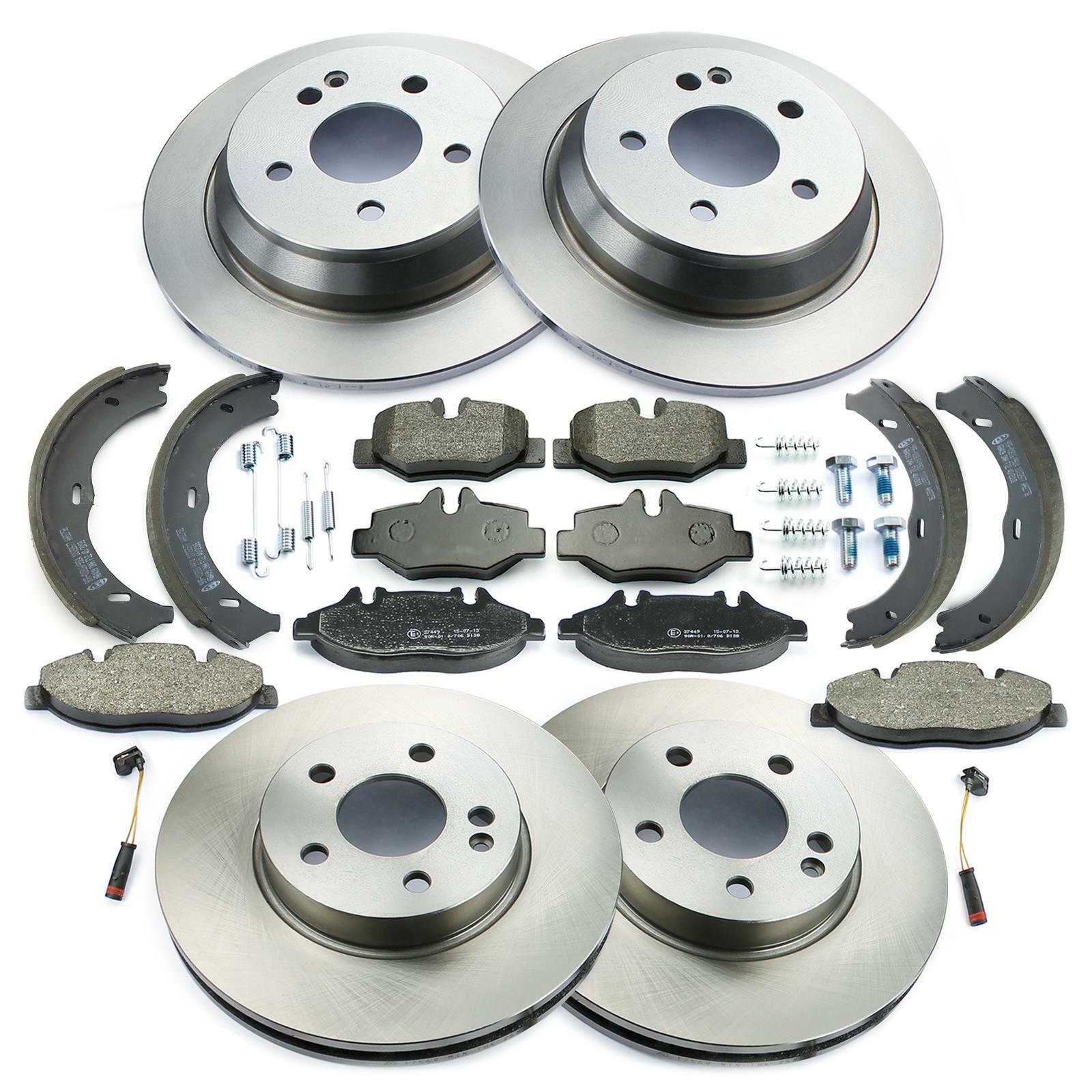 2 Textar Bremsscheiben 296mm Hinten Für Mercedes Viano Vito Mixto