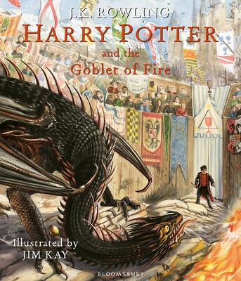 Harry Potter and the Goblet of Fire: The Illustrated Edition NEW Hardcover 2019
