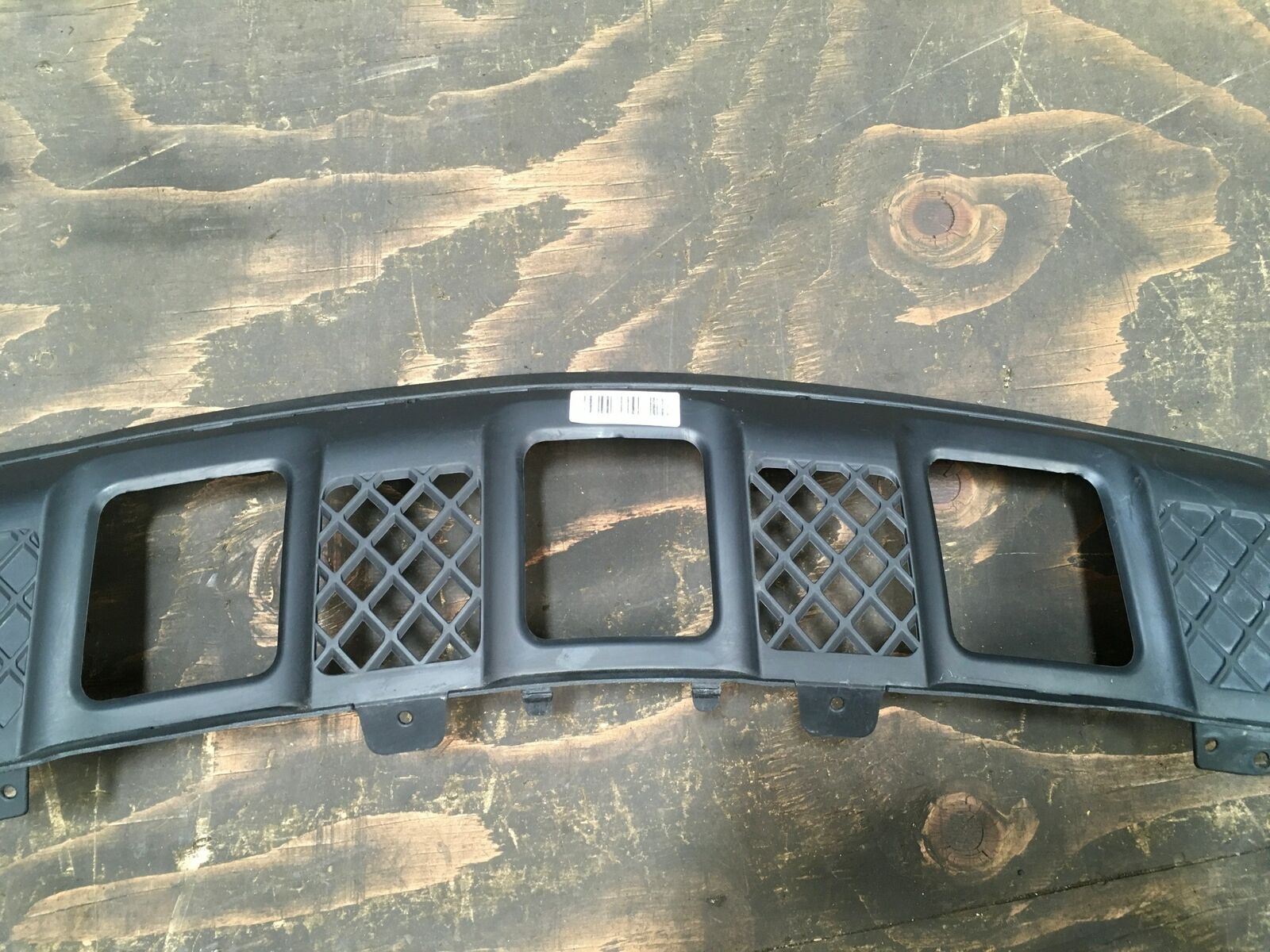 2007 Ml350 W164 Front Bumper Lower Lip Valance Chrome Panel Trim