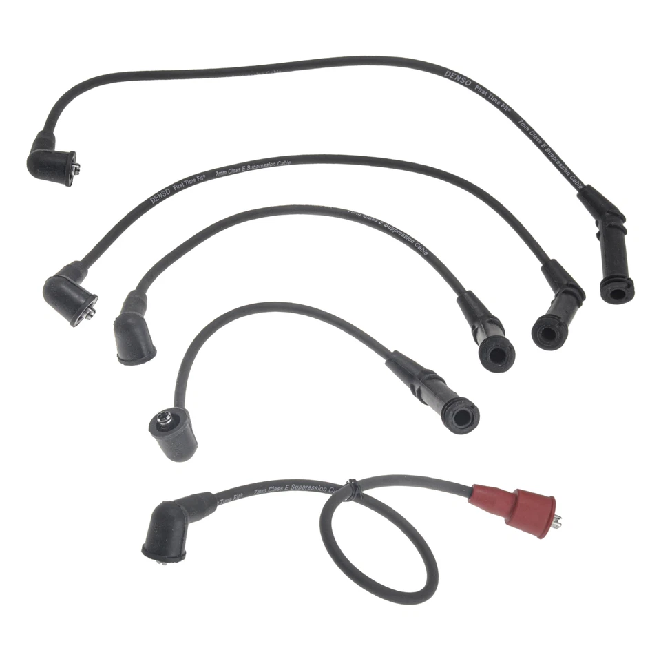 Conjunto de fios de vela de ignição Denso 671-4240 para Hyundai Scoupe 1.5L 93-95, Accent 95-00 - Imagem 2 de 3