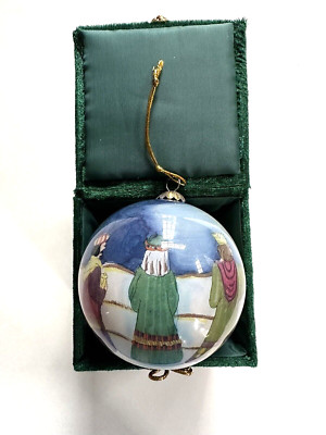 Li Bien Painted Glass THREE WISE MEN Nativity-Christmas Ornament 1999