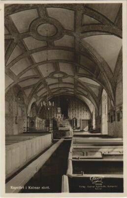 CPA AK KALMAR Kapellet I Kalmar Slott SWEDEN (1119687)