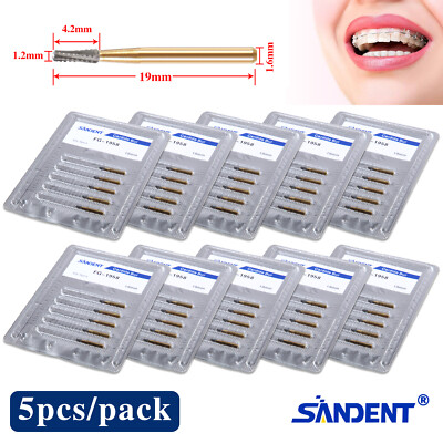 US Dental Tungsten Steel Carbide Crown Metal Cutting Burs For High Speed FG-1958