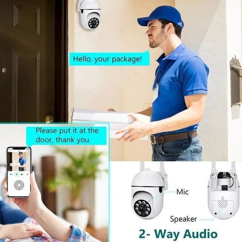 Wireless Security Camera 1080P HD Night Vision Camera WIFI Smart Home IP Cam - Picture 6 of 12