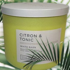 Bath & Body Works Citron & Tonic 3 Wick Candle