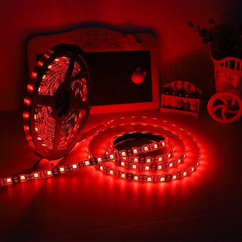 5M Black Roll RGB LED Strip Light Waterproof for Room Garden Xmas Party Decorate - Picture 16 of 19