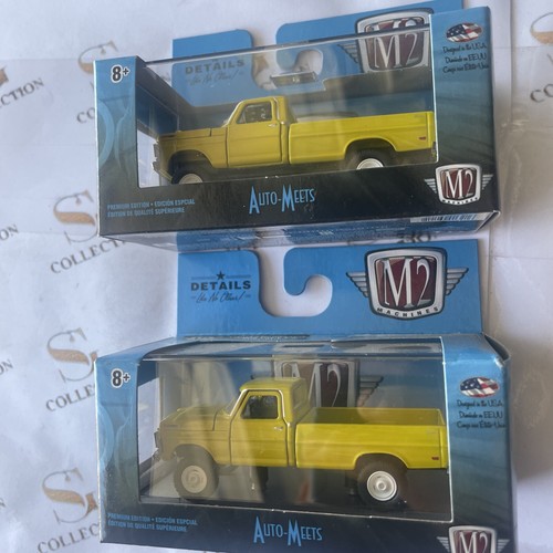 M2 Machines Auto-Meets R49 - 1970 ford F-100 Custom 4X4 Pickup - L E 1:64 Lot 2 - Picture 5 of 6