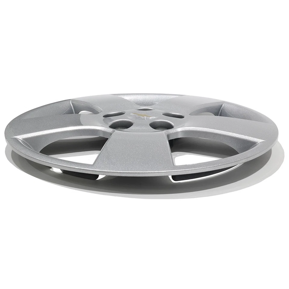 Cubierta de tapa central de cubo de rueda 16" plateada 2006-2011 Chevrolet HHR 09597197 OEM NUEVO Foto 4 de 4