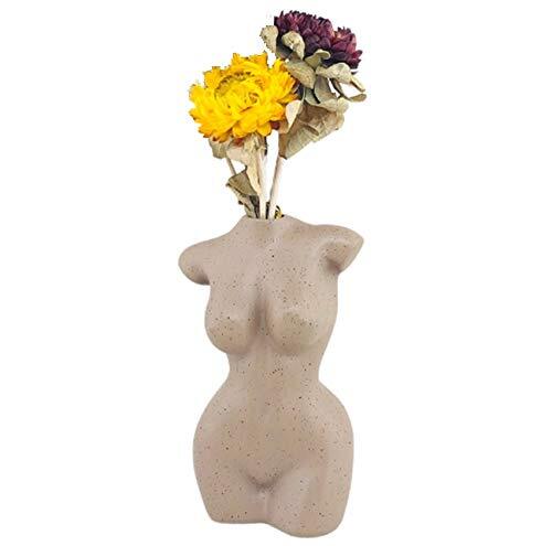 Body Vase Female form for boho bathroom decor boho flowers Boho vase for mini...