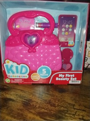 KID CONNECTION Light & Sound  5 PCs My First Beauty Set Instant Play Batteries 