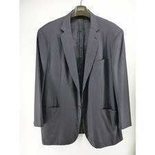 BRIONI SECOLO WOOL 2 BUTTON Black BLAZER JACKET SZ 50 L