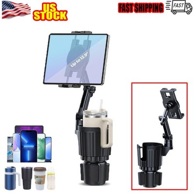 Cup Holder Tablet Mount Phone Holder Car Mount Adjustable for Tablet Smartphone