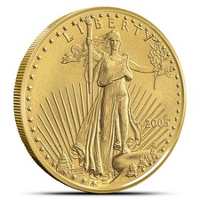 2005 1/4 oz American Gold Eagle Coin 4867.36 per troy oz