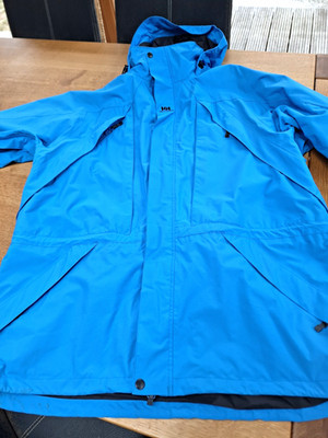 Helly Hansen Helly Tech Herren Regenjacke lang mit Kapuze Blau 2XL