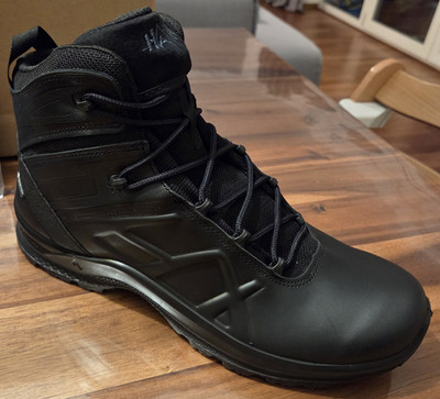 HAIX Black Eagle Tactical 2.0 GTX Mid Stiefel Schnürsenkel Schwarz 44